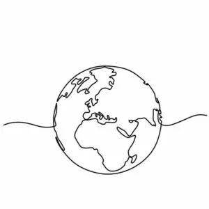 Globe Splashback