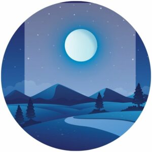 Full Moon Splashback