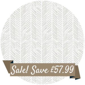 Neutral Herringbone Splashback