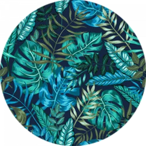 Bold Blue Splashback