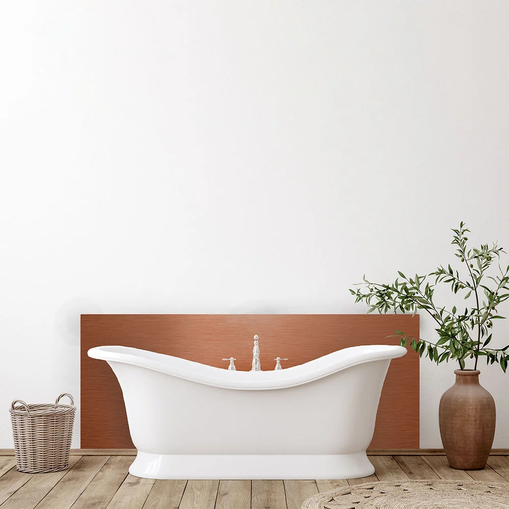 Copper Aluminium Composite Splashback
