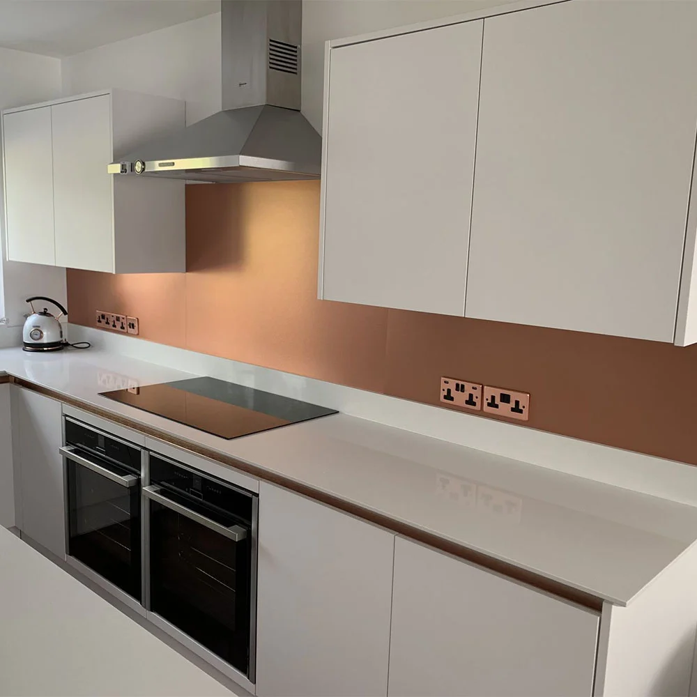 Copper Aluminium Composite Splashback