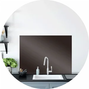 Espresso Glass Splashback