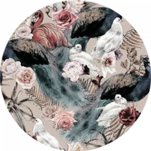 Floral Birds Splashback