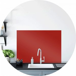 Holly Berry Glass Splashback