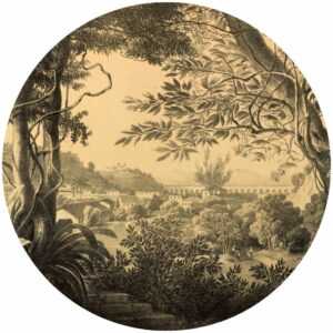 Sepia Landscape Splashback