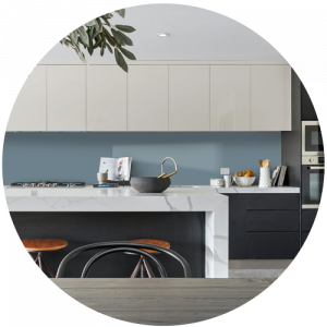 Petrol Blue Alusplash Splashback Sample