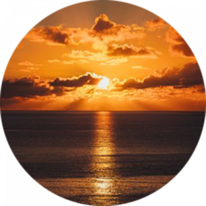 Warm Sunrise Splashback