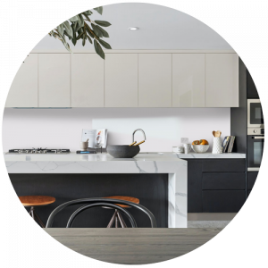 White Alusplash Splashback Sample