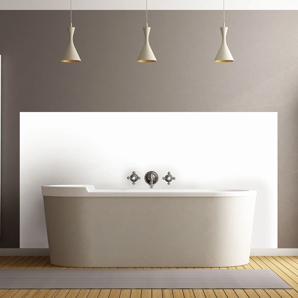 White Splashback