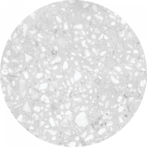 Grey Scale Terrazzo Printed Splashback