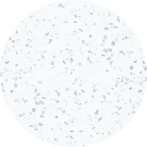 White Terrazzo Printed Splashback